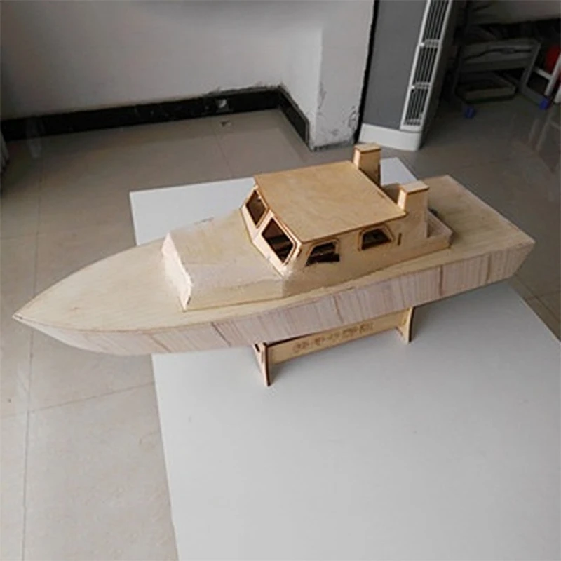 Model Kit Yacht - 組み立てられたボートモデルキット Kuaizhou 木製組み立てられたヨット部品自己組み立て電子機器なし