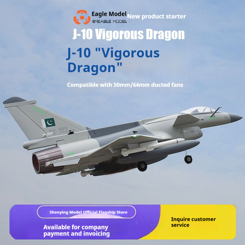 Model Kit Expert - レイーグルモデルJ 10 ヴィゴラスドラゴン ラジコン固定翼戦闘機 RC飛行機 50mm
