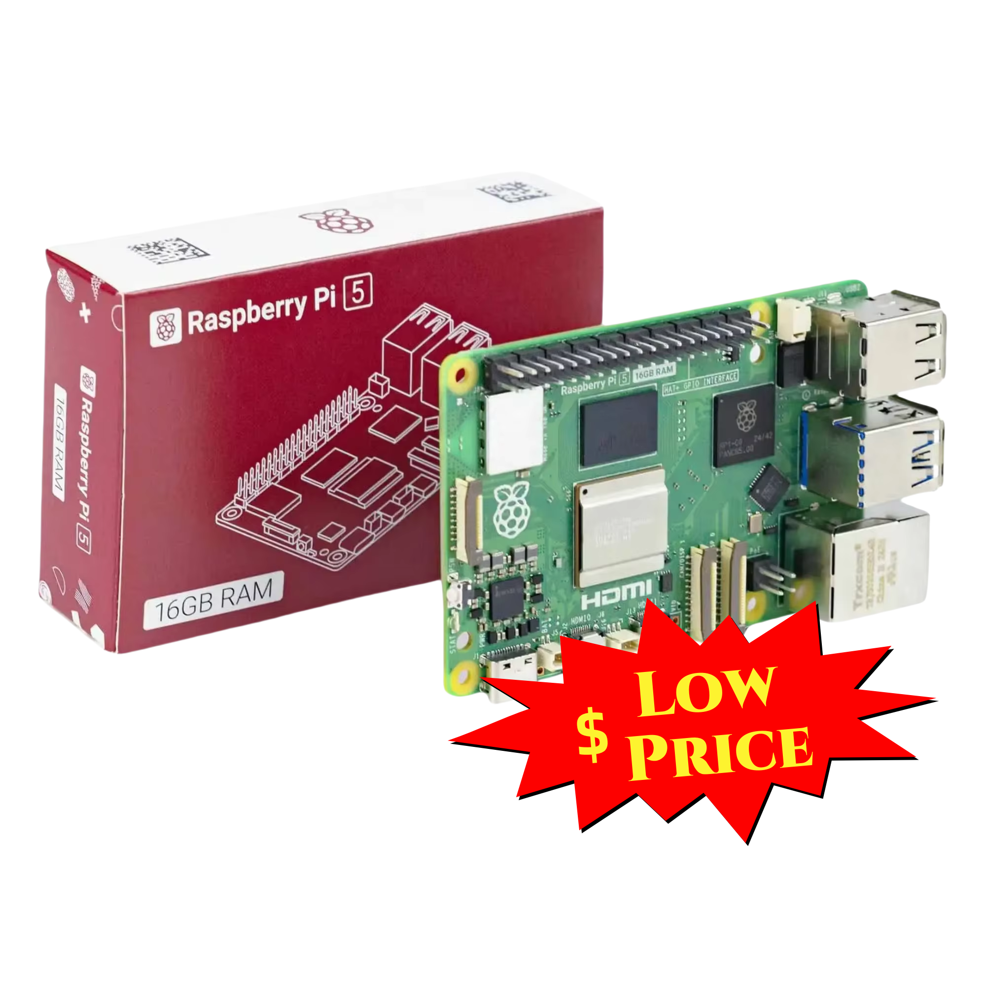 Model Kit New - Seeedstudio新製品オリジナルRaspberry Pi5開発ボードキット卸売Raspberry Pi 5モデルB 5B 2GB