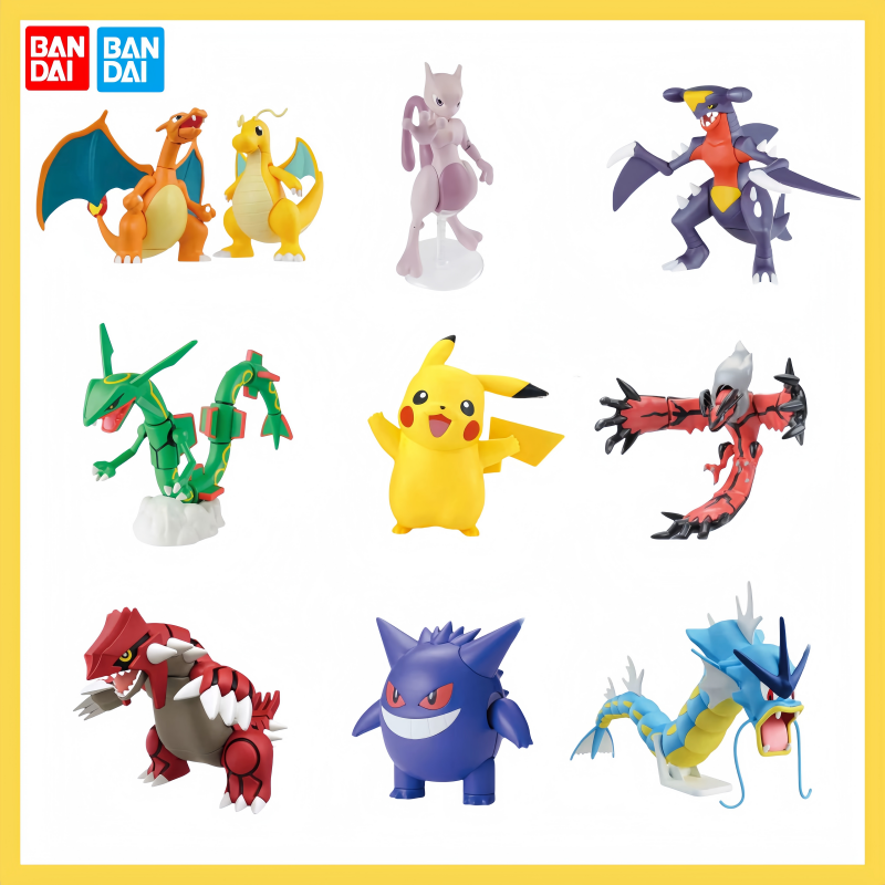 Model Kit Quick Charmander - オリジナルバンダイポケモンモデルキットクイックアニメピカチュウヒトカゲミュウイーブイアクションフィギュア組立モデル子供のおもちゃギフト