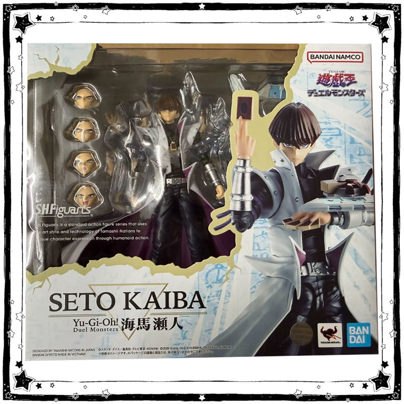 Model Kit Yugioh Bandai - バンダイ遊戯王デュエルモンスターズモデルキットアニメフィギュア SHF セト・カイバアニメアクションフィギュアコレクション完成モデルおもちゃギフト