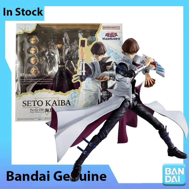 Model Kit Yugioh Bandai - バンダイ 100% 本物の遊戯王デュエルモンスターズモデルキット SHF セト・カイバアニメアクションフィギュアコレクション完成品モデルおもちゃギフト
