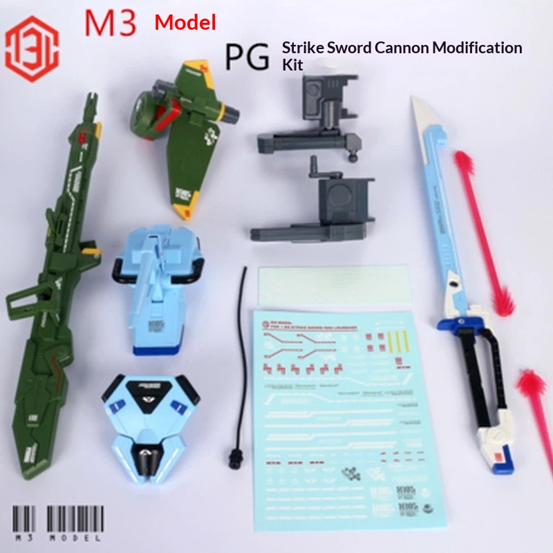 Model Kit Water Decal - M3 モデル Pg 1/60 ストライクガンダム ソードキャノン