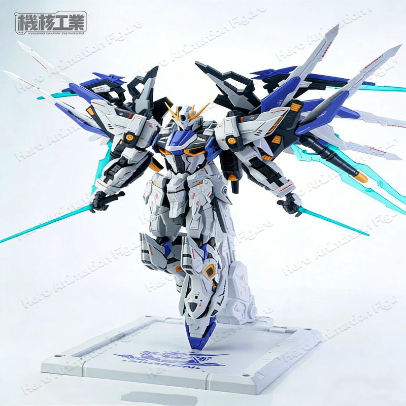 Model Kit Water Decal - 1/100 カロンプラスチック組み立て式メカモデルキット組み立て玩具アクションフィギュア光る水デカール付きデスクトップ装飾品男の子ギフト