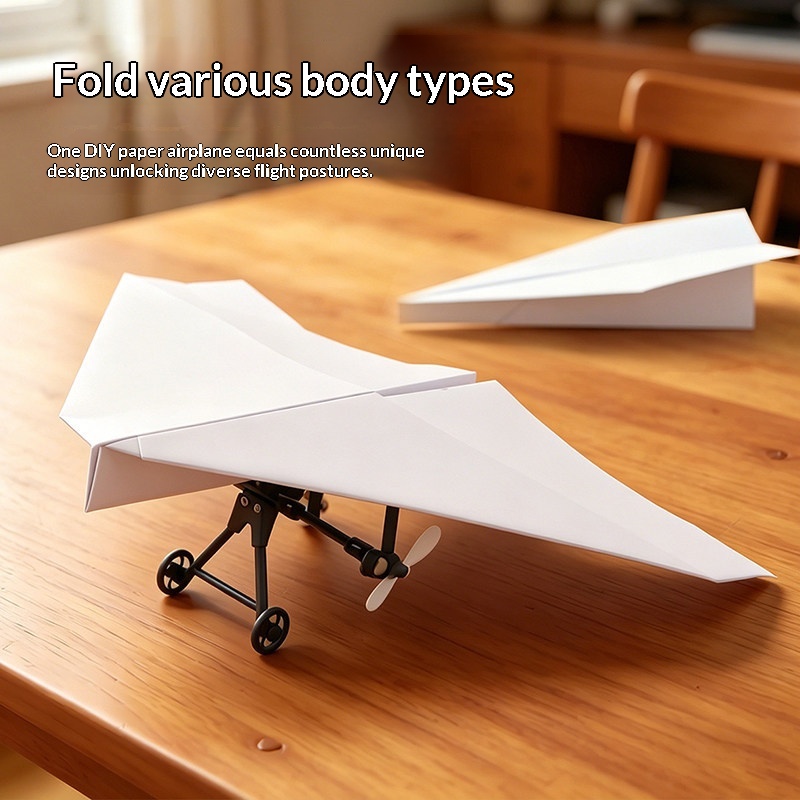 DIY 紙飛行機パワーキット折りたたみ式軽量プロペラ駆動さま - Model Kit Expert のレビューと価格