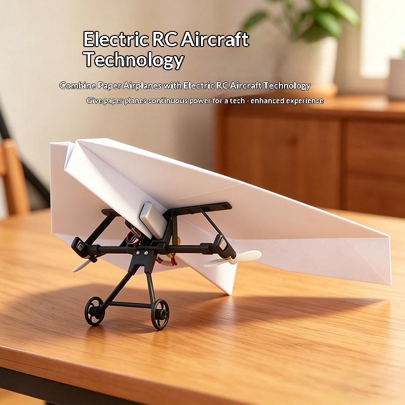 DIY 紙飛行機パワーキット折りたたみ式軽量プロペラ駆動さま - Model Kit Expert のレビューと価格