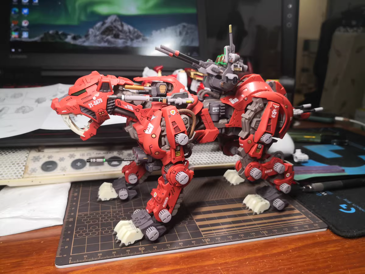 ゾイドBtモデル JS003 Rpz-028 ブレードライガ - Model Kit Zoids Blade Liger のレビューと価格