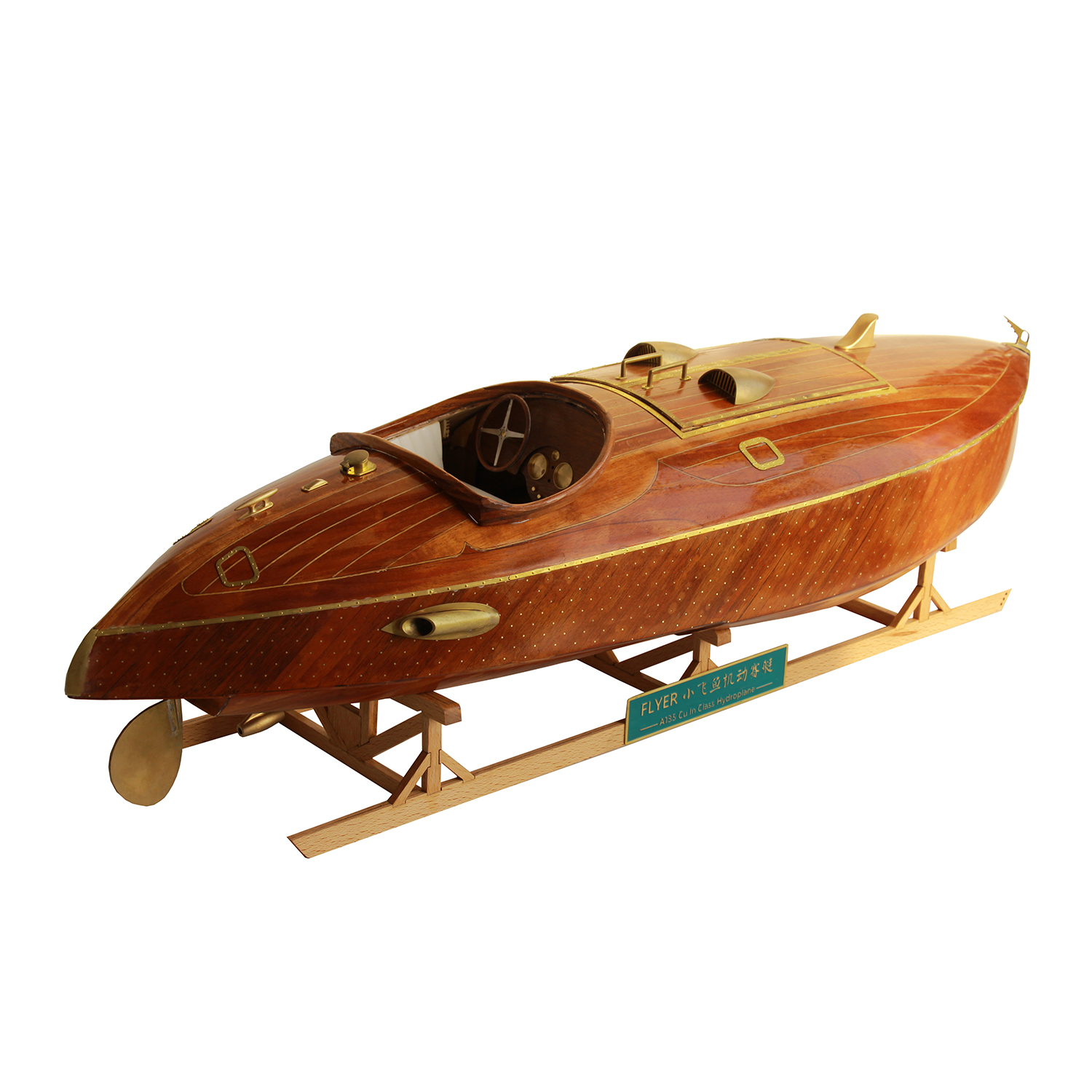 1/6 15 RCレーシングヨット木製DIY組み立てモデルキ - Model Kit Yacht のレビューと価格
