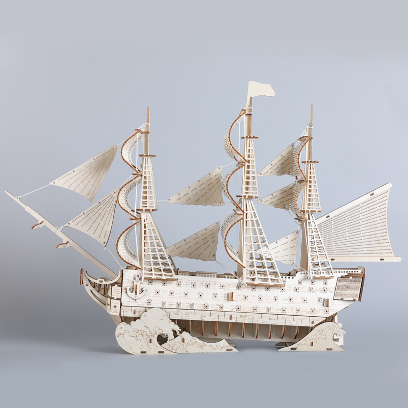 HMS 勝利船モデルキット 3D 木製ボートパズル英国帆船木 - Model Kit Hms Victory のレビューと価格