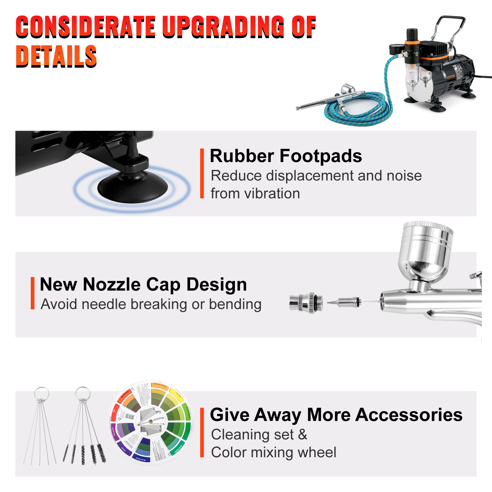 SucceBuy プロフェッショナルデュアルアクションエアブ - Model Kit Nipper のレビューと価格