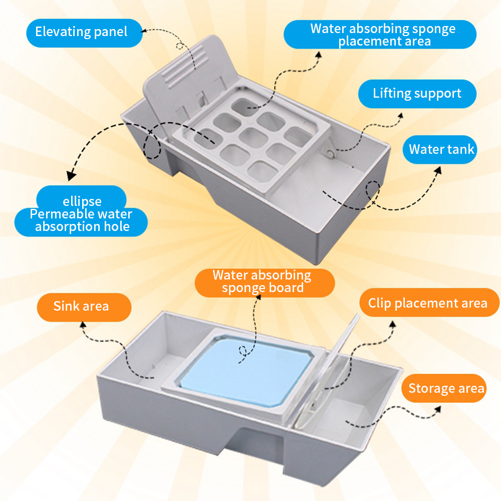 モデルウォーターデカールステッカー保湿ボックスデカールピンセ - Model Kit Water Decal のレビューと価格