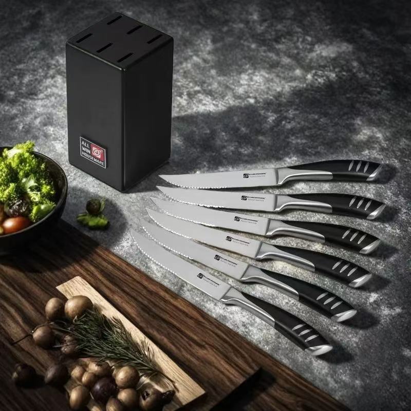 2026年新型キッチンナイフセット、ステンレス鋼刃ステーキナ - Model Kitchen Set Aluminium のレビューと価格