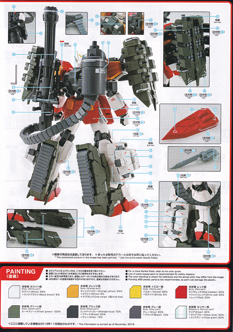 EVO MG150 蛍光デカールフィット 1/100 MG  - Model Kit Water Decal のレビューと価格