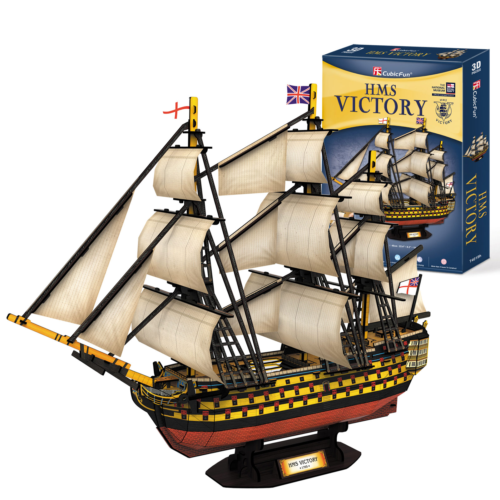 3D パズル 大型 HMS 勝利の船 船ヨット モデルキット - Model Kit Hms Victory のレビューと価格