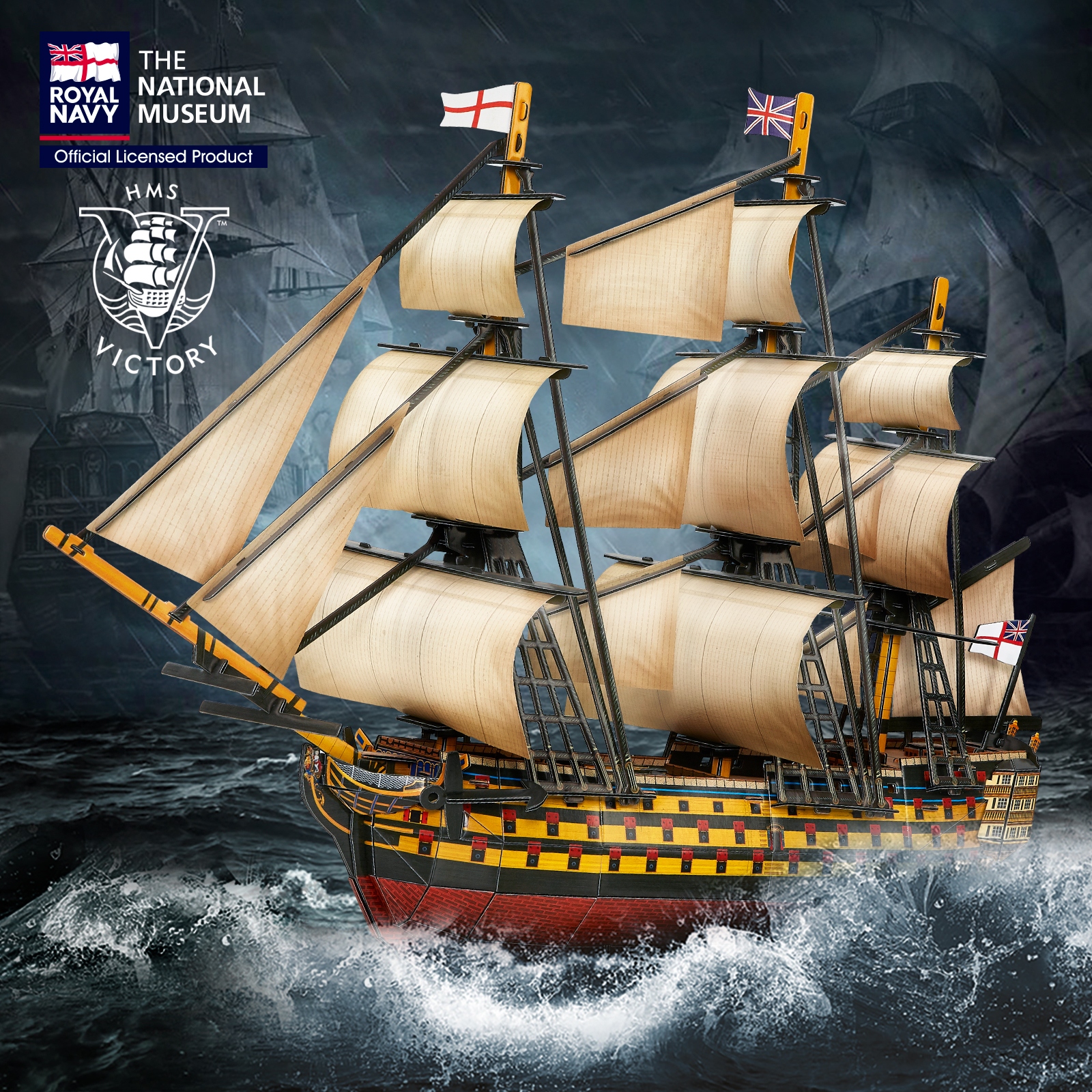 3D パズル 大型 HMS 勝利の船 船ヨット モデルキット - Model Kit Hms Victory のレビューと価格