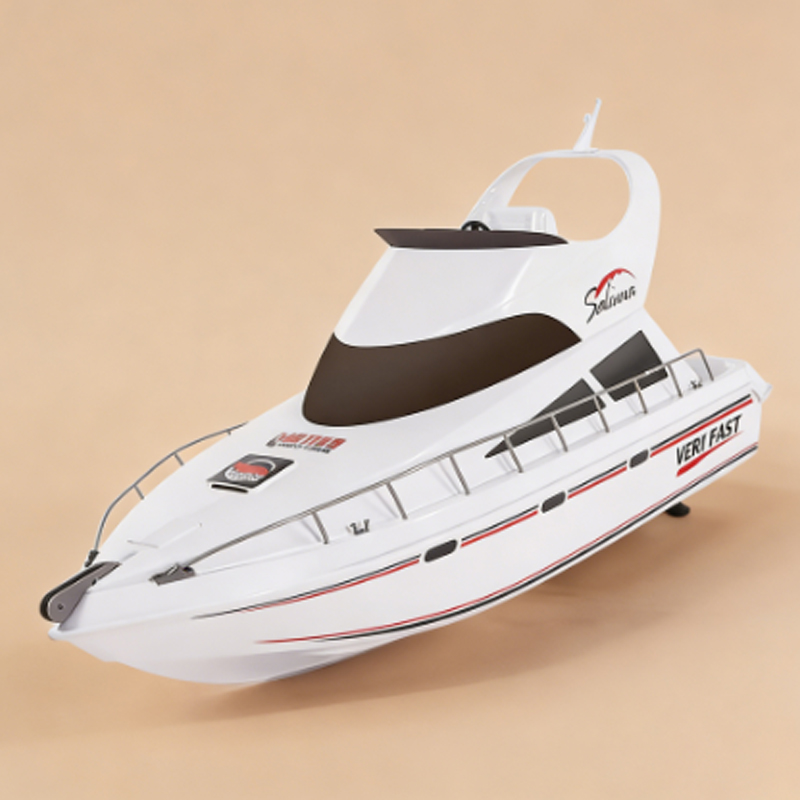 リモコンボート高速スピードボートモデルボートシミュレーション - Model Kit Yacht のレビューと価格