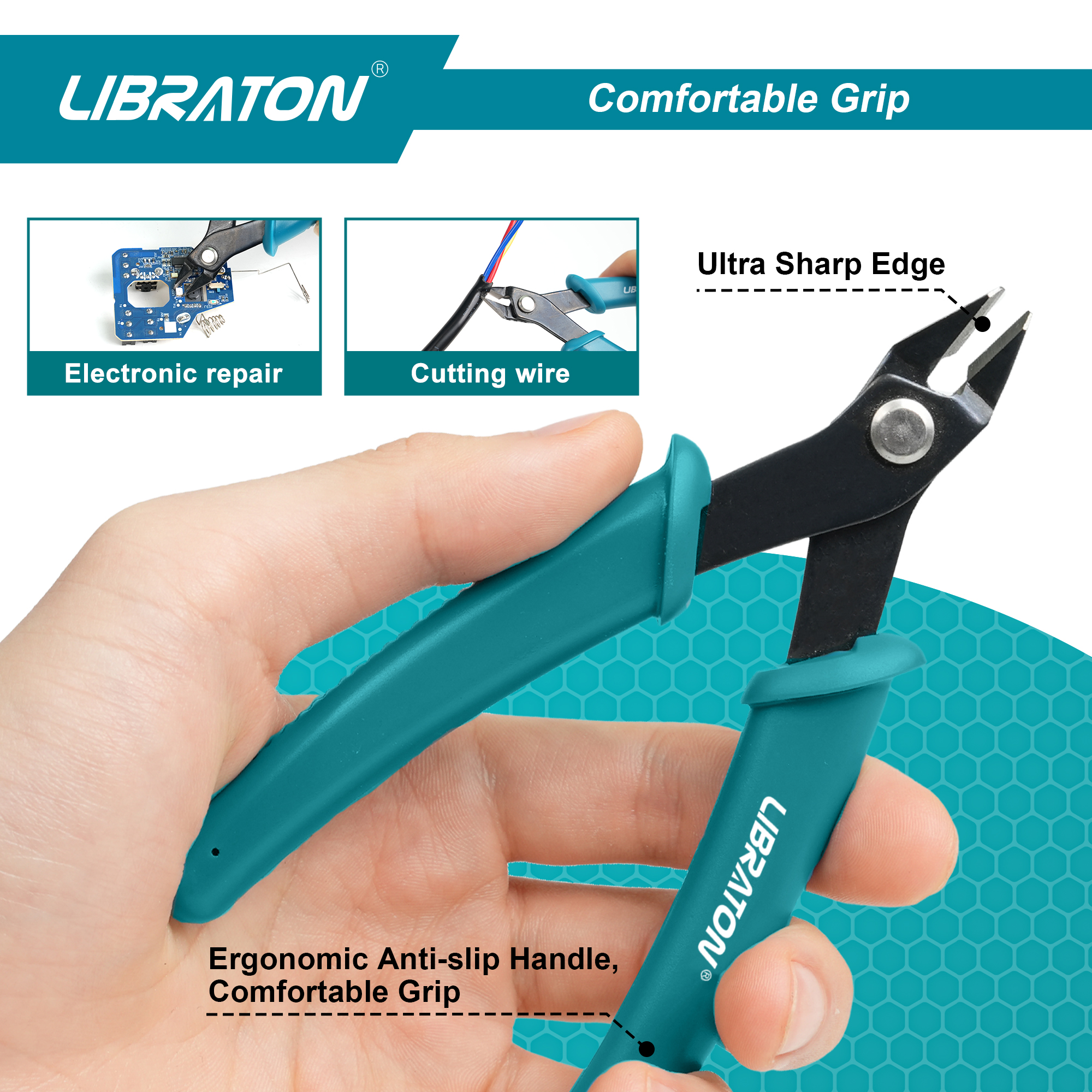 LIBRATON 5.12インチ マイクロワイヤーカッター、 - Model Kit Nipper のレビューと価格