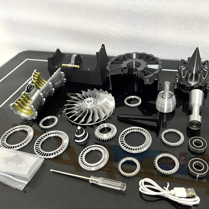 TR900航空機ターボファンエンジンモデルキットDIYジェッ - Model Kit Jet Engine のレビューと価格