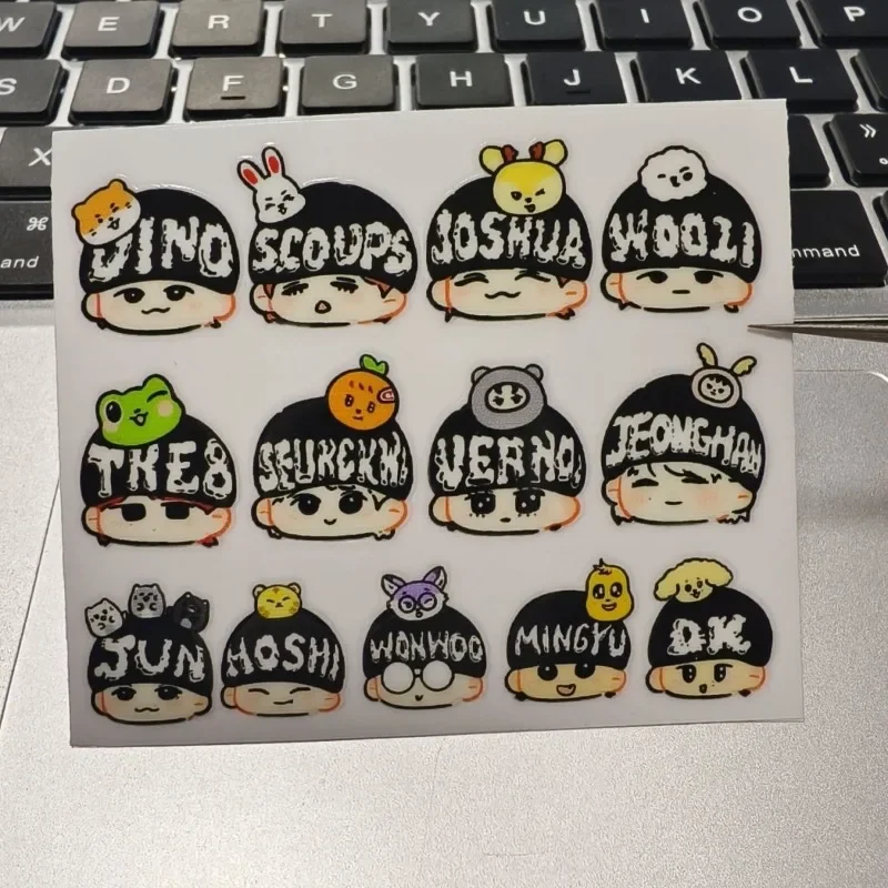 SEVENTEENeds かわいいかわいいビッグヘッドクリエ - Model Kit Decals のレビューと価格