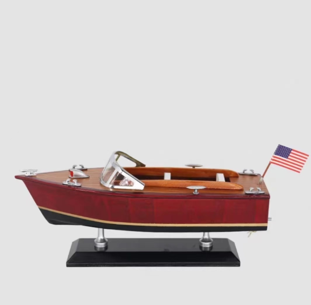 クラリス-木製のスピードボート,ボートクラフトキット,アート - Model Kit Yacht のレビューと価格