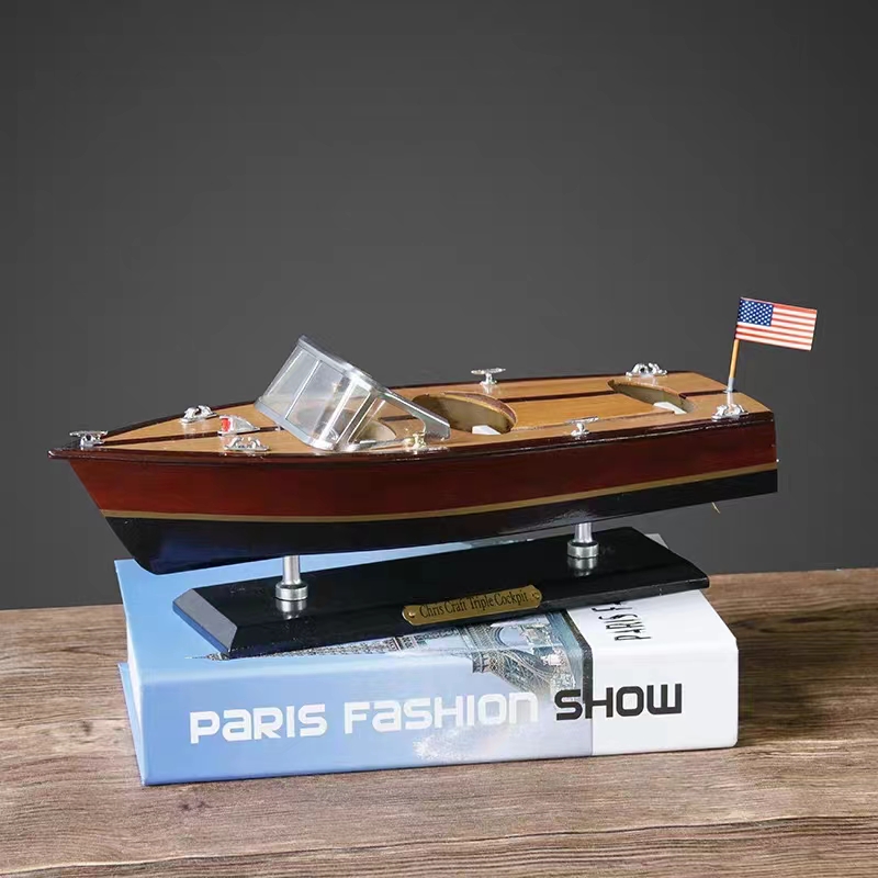 クラリス-木製のスピードボート,ボートクラフトキット,アート - Model Kit Yacht のレビューと価格