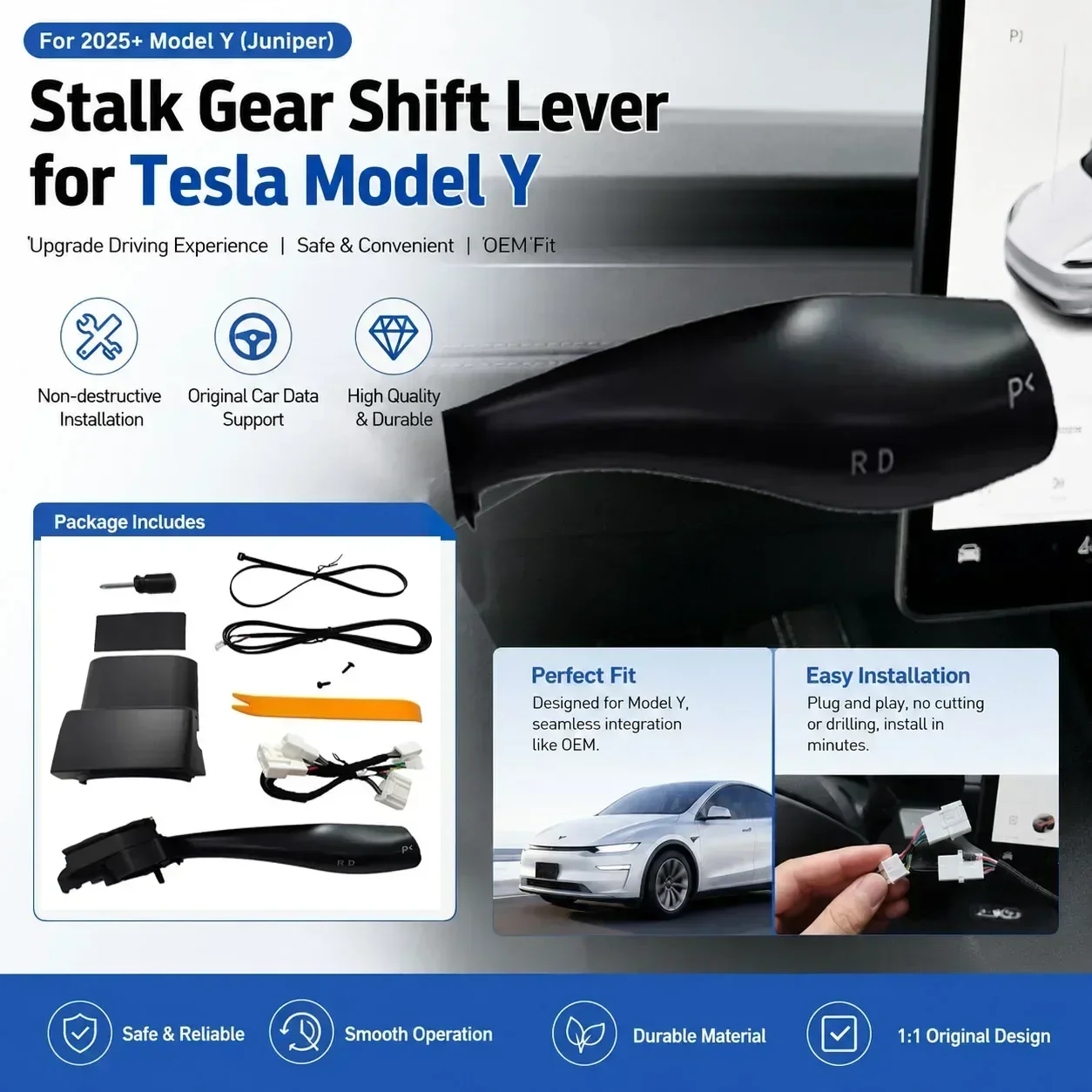テスラ モデルY ジュニパー 2026用 スマートギア スト - Model Kit New のレビューと価格