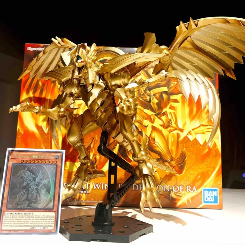 バンダイ フィギュアライズ ラの翼竜 遊戯王組み立てモデルキ - Model Kit Yugioh Ra のレビューと価格